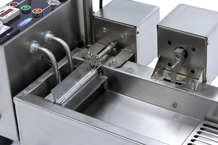 Machine à donuts - 450 donuts/h - automatique - friteuse avec système de retournement