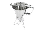 Dispensateur de pâte - 1,6 L - acier inoxydable - bouton de dosage inclus