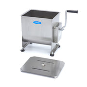 Mélangeur á viande - 20 L - 16 kg viande - axle unique - manuel