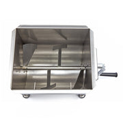 Mélangeur á viande - 20 L - 16 kg viande - axle unique - manuel