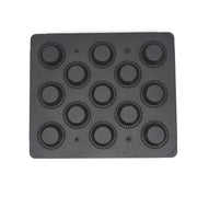 Moule à Tartelette - Rond - 69/43 mm - 13 pièces