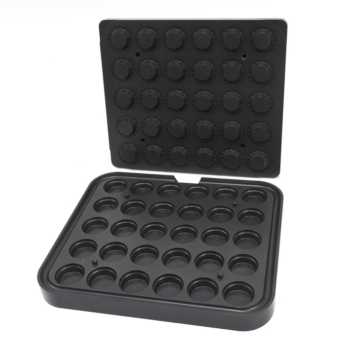 Moule à tartelettes rond Maxima, 49/38 mm, lot de 30 pièces, pour préparer des petites tartes maison.