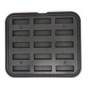 Moule à Tartelette - Rectangle - 90x30/85x26 mm - 15 pieces