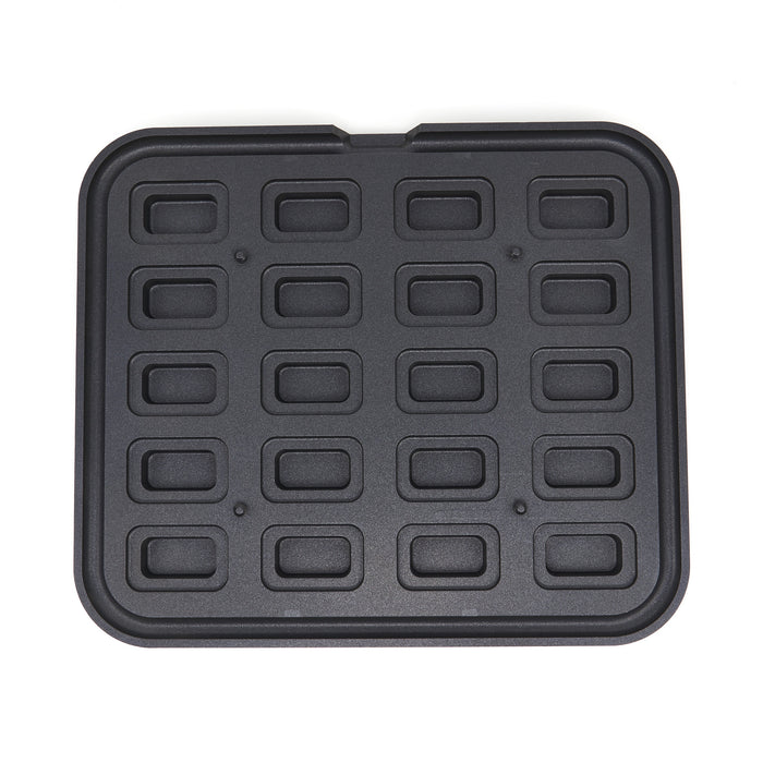 Moule à Tartelette - Rectangle - 64x41/45x22 mm - 20 pieces