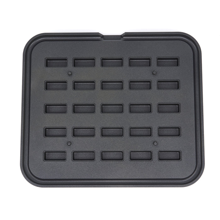 Moule à Tartelette - Rectangle - 50x23/42x17 mm - 25 pieces