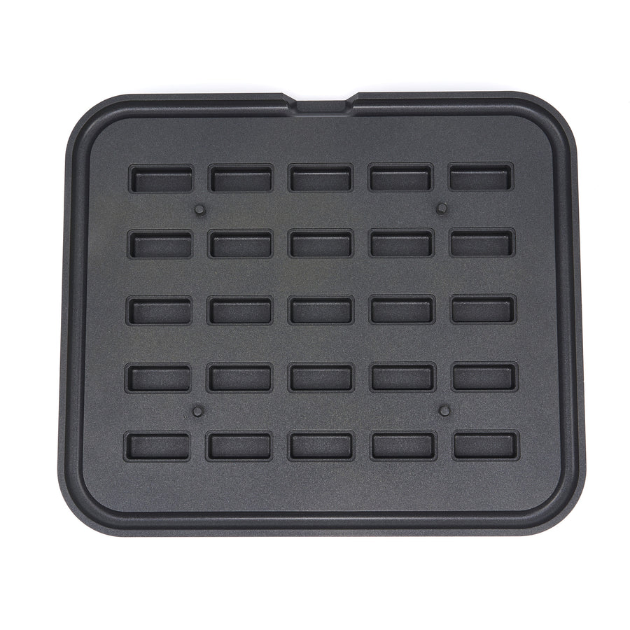 Moule à Tartelette - Rectangle - 50x23/42x17 mm - 25 pieces