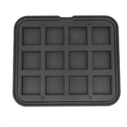 Moule à Tartelette - Carré - 72/62 mm - 12 pieces