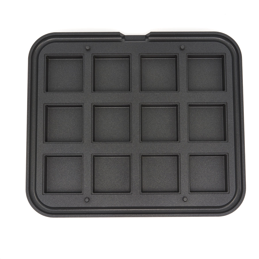 Moule à Tartelette - Carré - 72/62 mm - 12 pieces