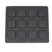 Moule à Tartelette - Carré - 72/62 mm - 12 pieces
