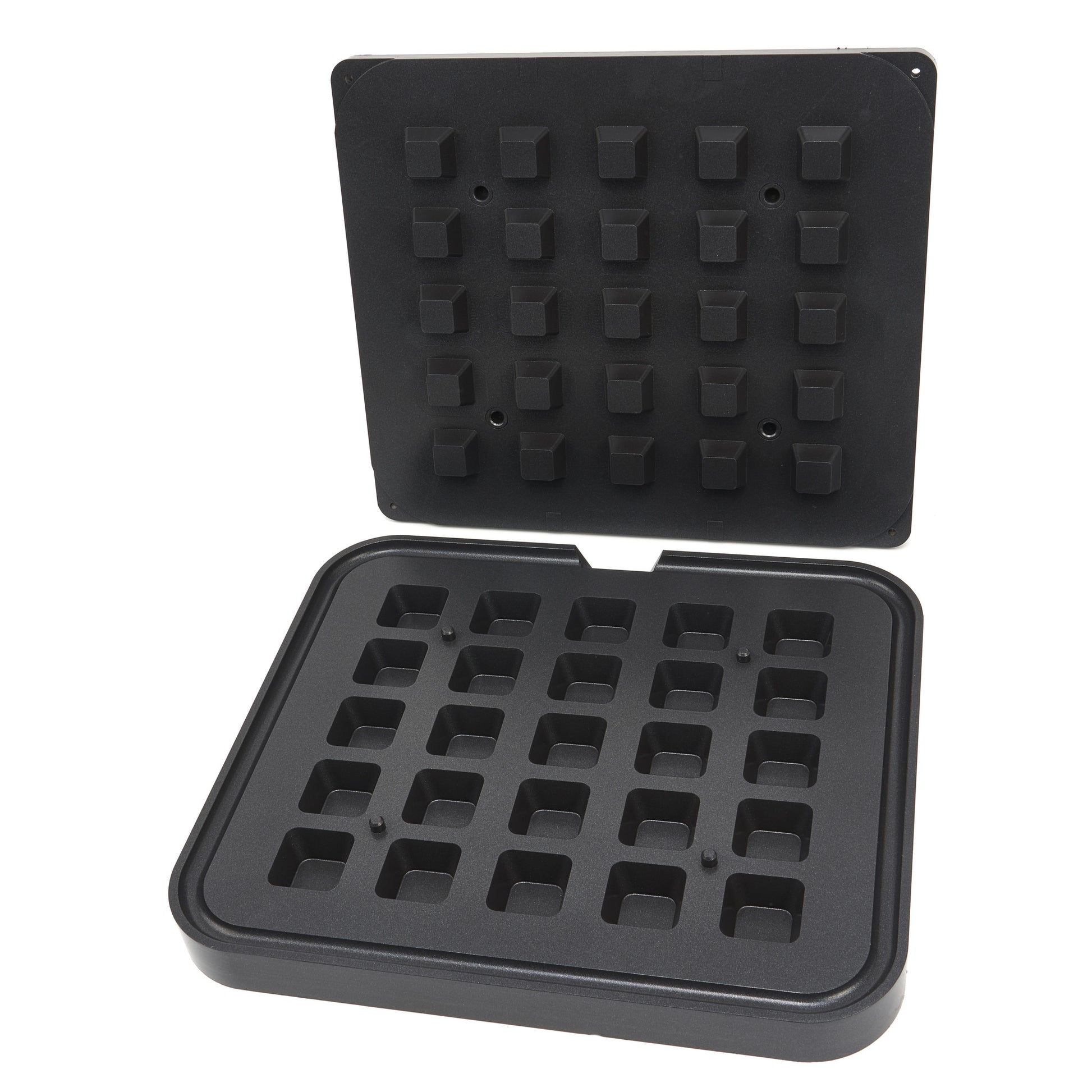 Moule à Tartelette - Carré - 39/29 mm - 25 pieces