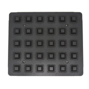 Moule à Tartelette - Carré - 41/23 mm - 30 pieces