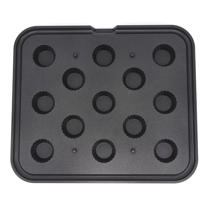 Moule à Tartelette - Ondulé -  48/36 mm - 13 pieces