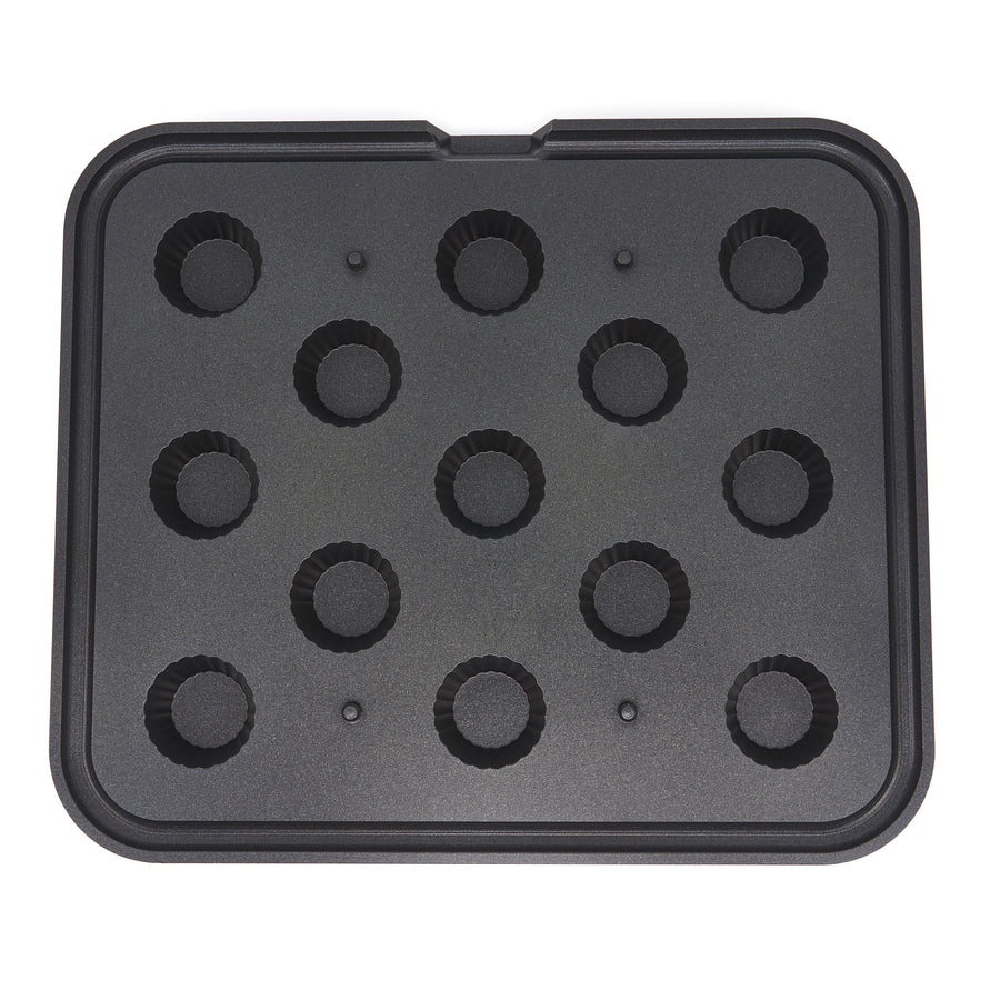 Moule à Tartelette - Ondulé -  48/36 mm - 13 pieces