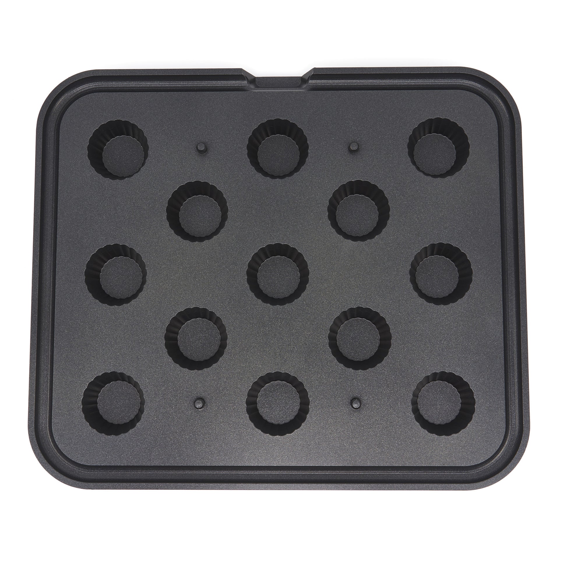 Moule à Tartelette - Ondulé -  48/36 mm - 13 pieces