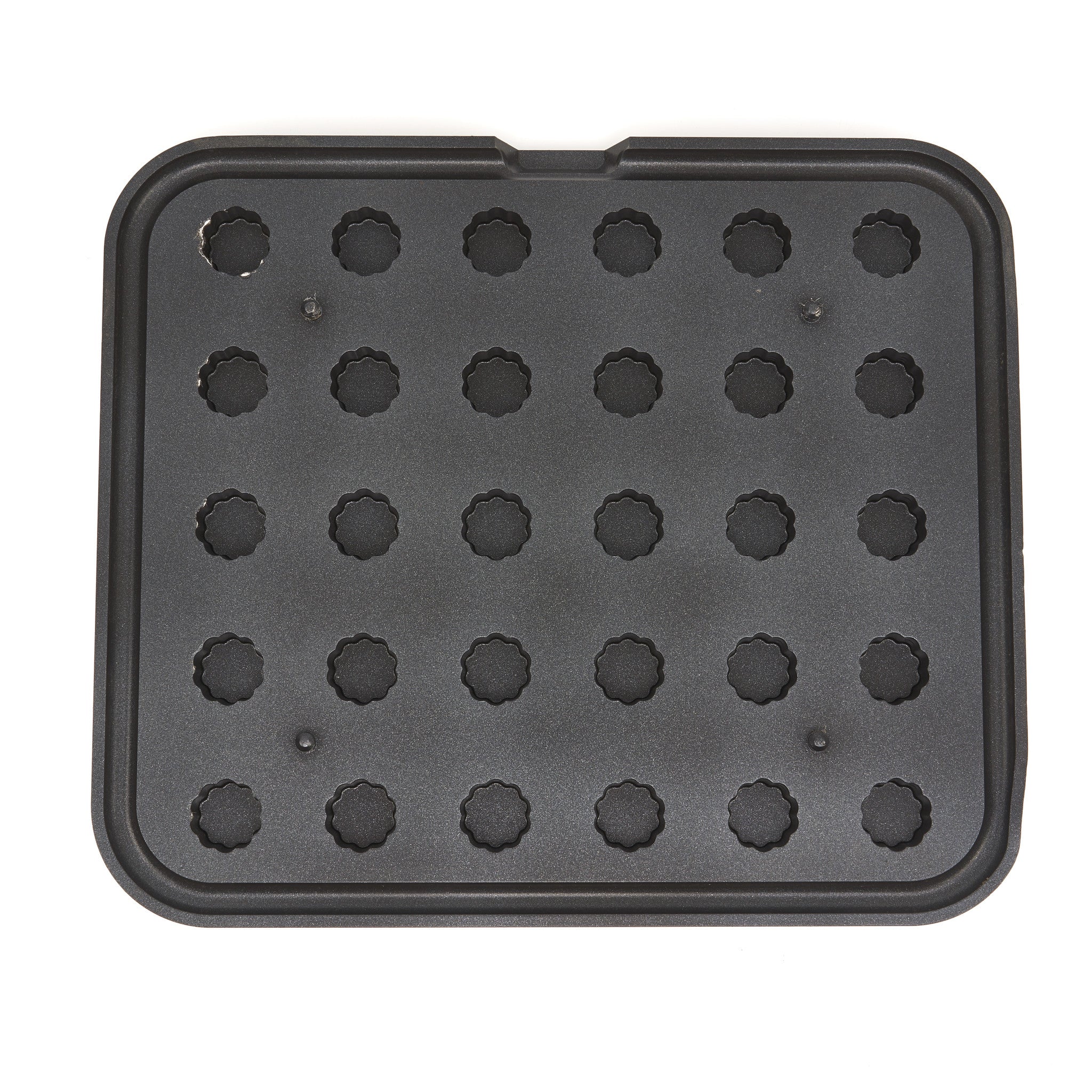 Moule à Tartelette - Ondulé -  30/27 mm - 30 pieces