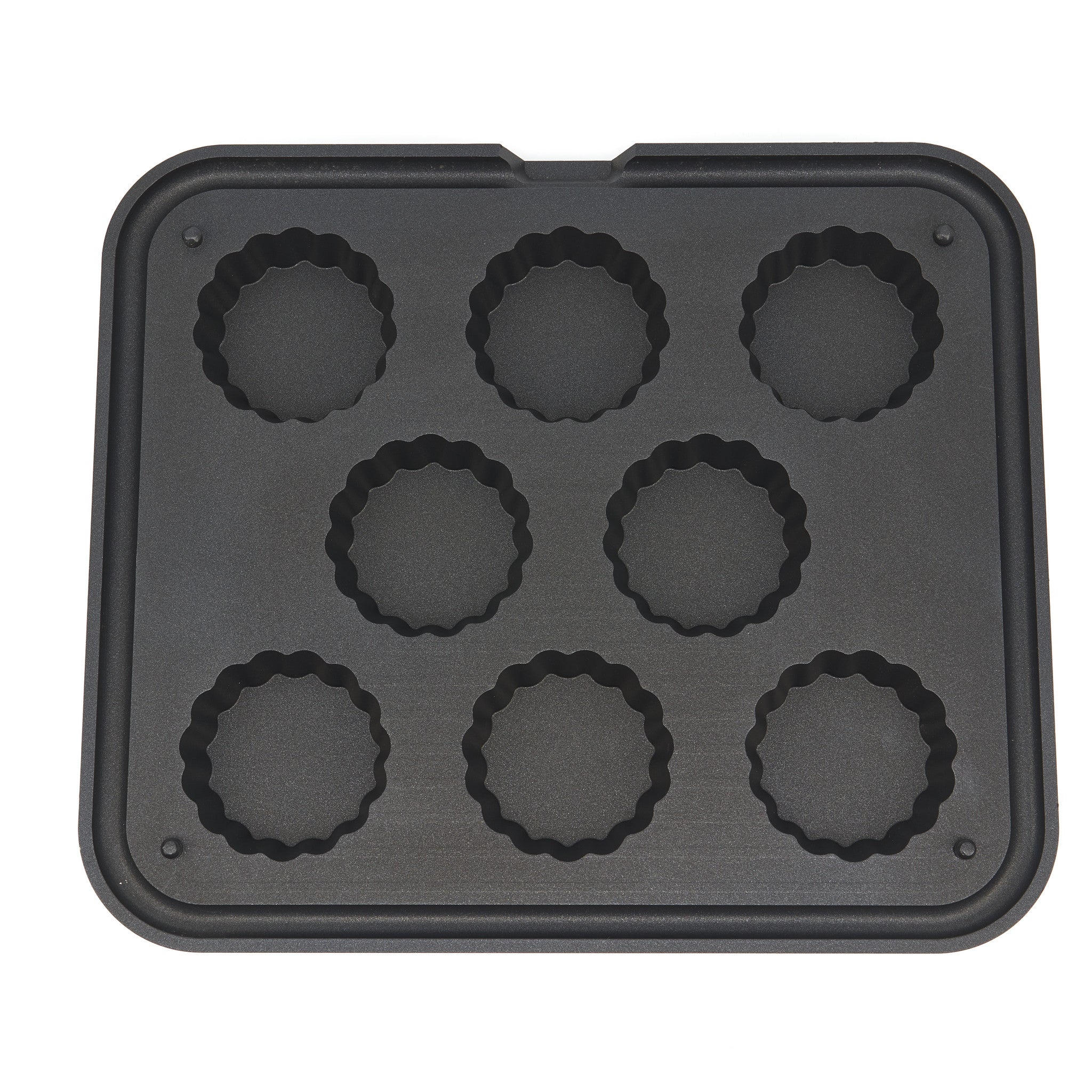 Moule à Tartelette - Ondulé -  84/71 mm - 8 pieces