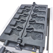 Gaufrier - 5 formes de taiyaki / poisson - rotatif - numérique