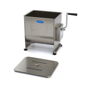 Mélangeur à viande - 30 L - 25 kg viande - axle unique - manuel