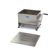 Mélangeur à viande - 40 L - 35 kg viande - axle double - manuel