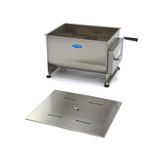 Mélangeur à viande - 50 L - 43 kg viande - axle double - manuel