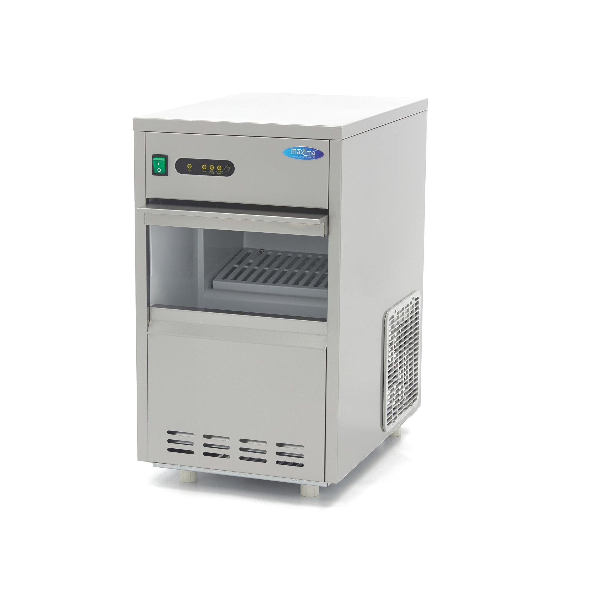 Machine à glaçons - 24 kg/jour - glaçons creux - refroidissement par eau