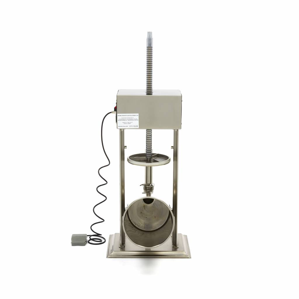 Poussoir à saucisses - 15 L - automatique - verticale - incl 4 tubes de remplissage