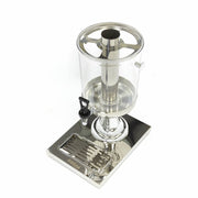 Dispensateur de boissons - 1 x 8 L - tube de refroidissement central - fonctionne sans électricité