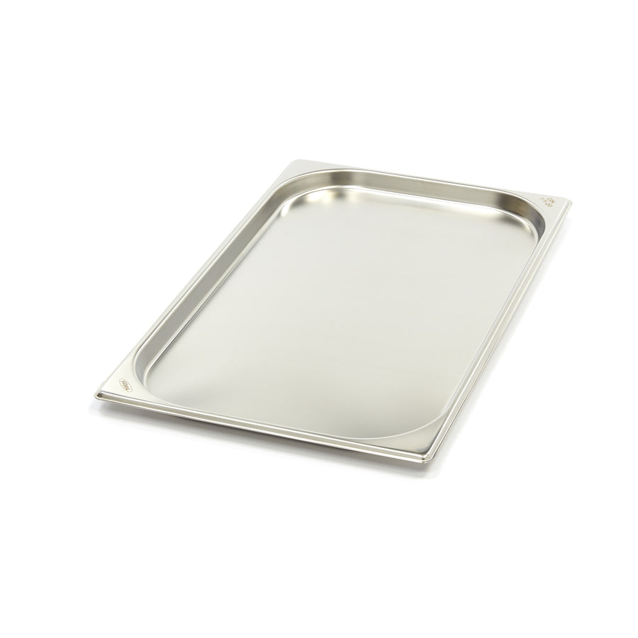 Récipient gastronorm Maxima 1/1 GN en acier inoxydable, profondeur 2 cm, pour la cuisine professionnelle.