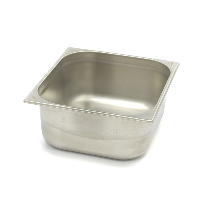 Récipient gastronorm 2/3 GN en acier inoxydable, profondeur 15 cm, bac gastronorme de la marque Maxima pour cuisine professionnelle