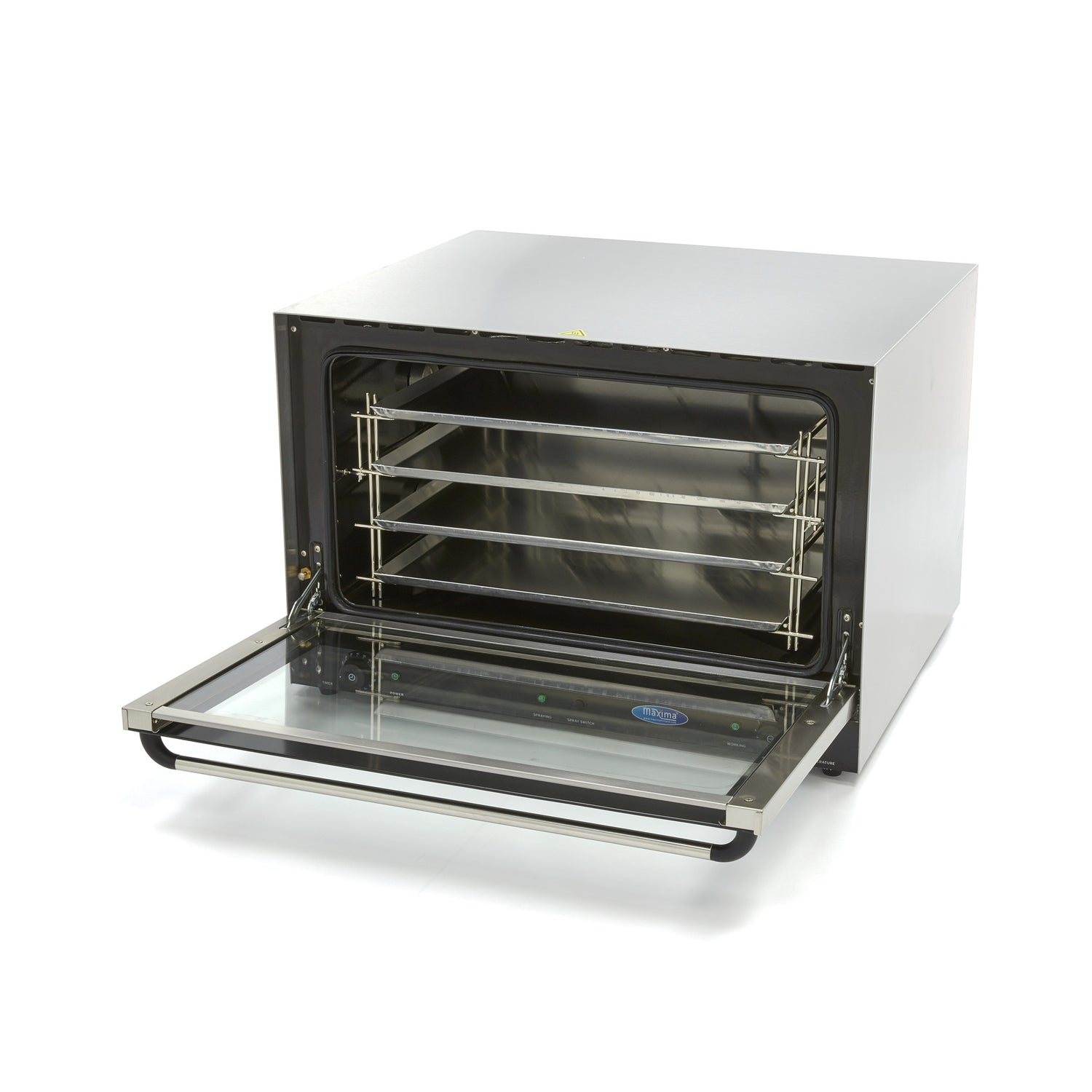 Four à convection - vapeur - 4 plateaux (60 x 40 cm) - 400V