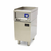 Gril de qualité commerciale - lisse - unité simple - profondeur 60 cm - électrique