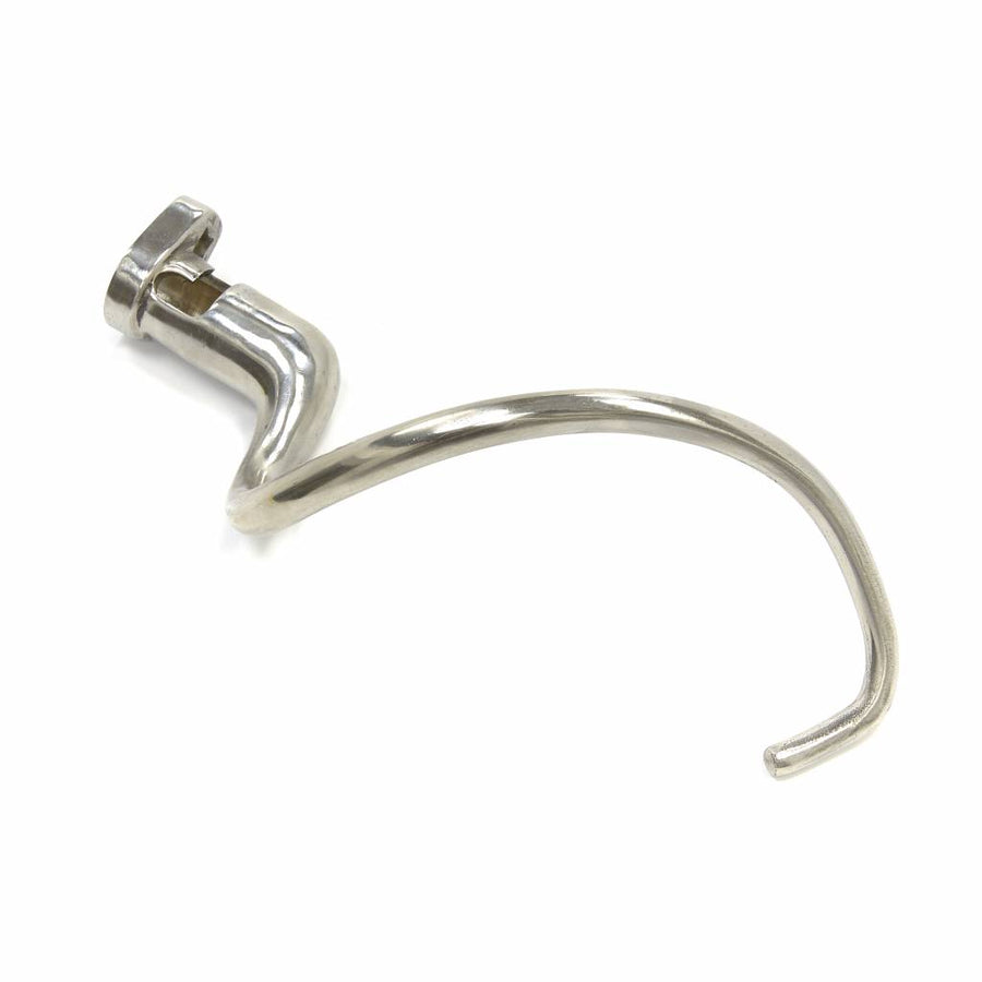 Mélangeur planétaire Maxima MPM 20 Hook, modèle 2017, avec fouet et accessoires visibles sur l'image.
