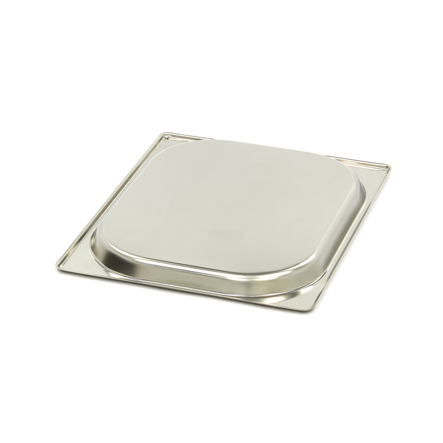 Récipient gastronorm - 1/2 GN - profondeur 2 cm - acier inoxydable