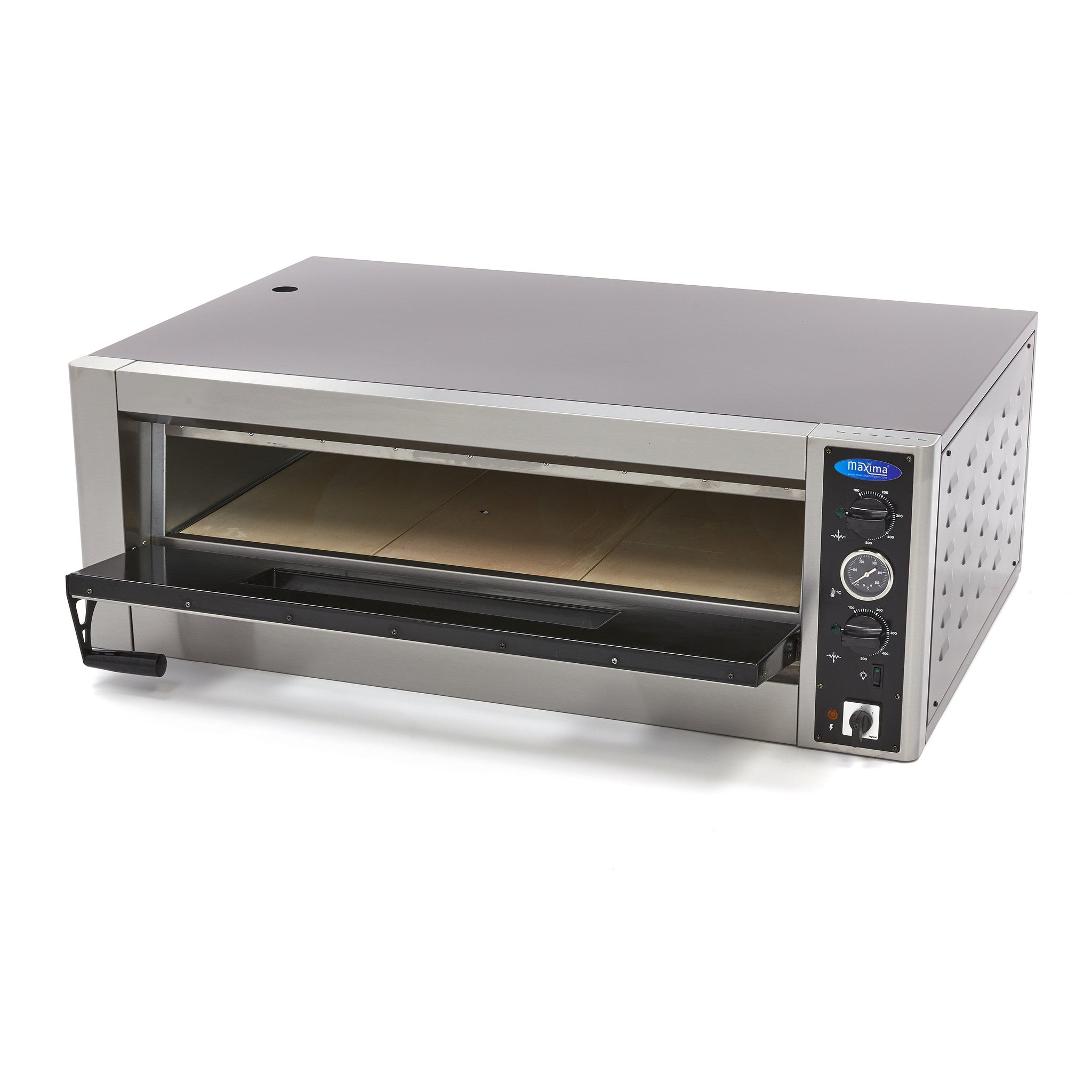 Four à pizza - s'adapte à 6 pizzas Ø30 cm - 400V