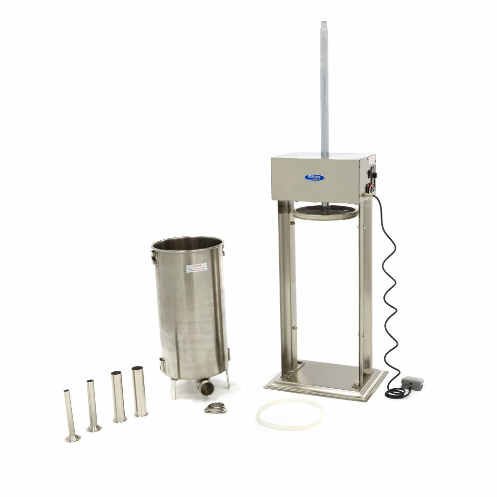 Poussoir à saucisses - 25 L - automatique - verticale - incl 4 tubes de remplissage