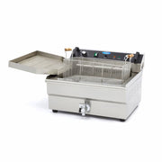 Friteuse - 30 L - 1 panier - avec robinet de vidange