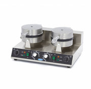 Gaufrier - 8 gaufres - coeurs - double