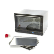 Four à convection - vapeur - 4 plateaux (60 x 40 cm) - 400V