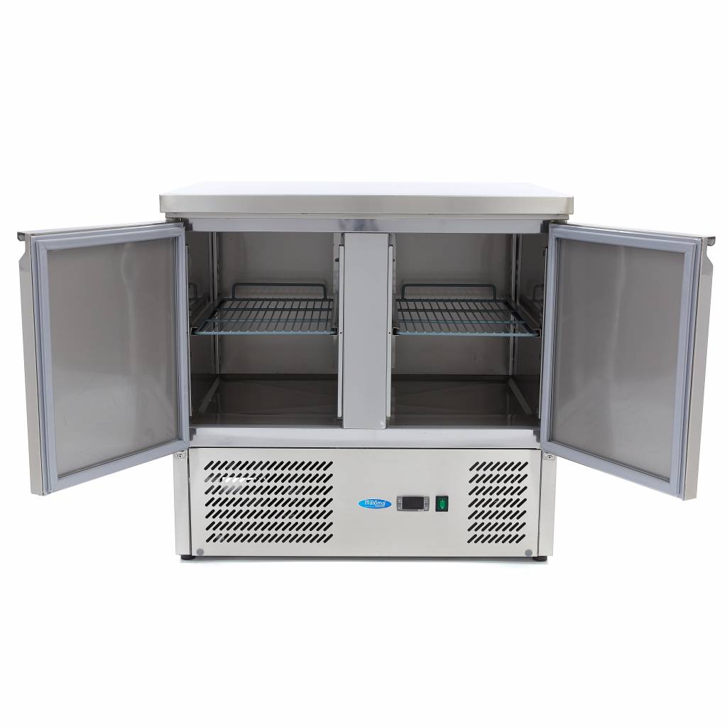 Réfrigérateur de comptoir - 90 cm - 2 portes