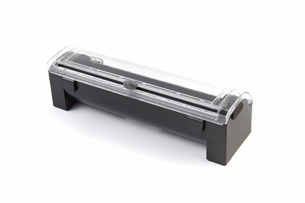 Boîte distributrice de rouleaux pour mise sous vide Maxima, 310 mm, avec rouleaux de film pour scelleuse sous vide.