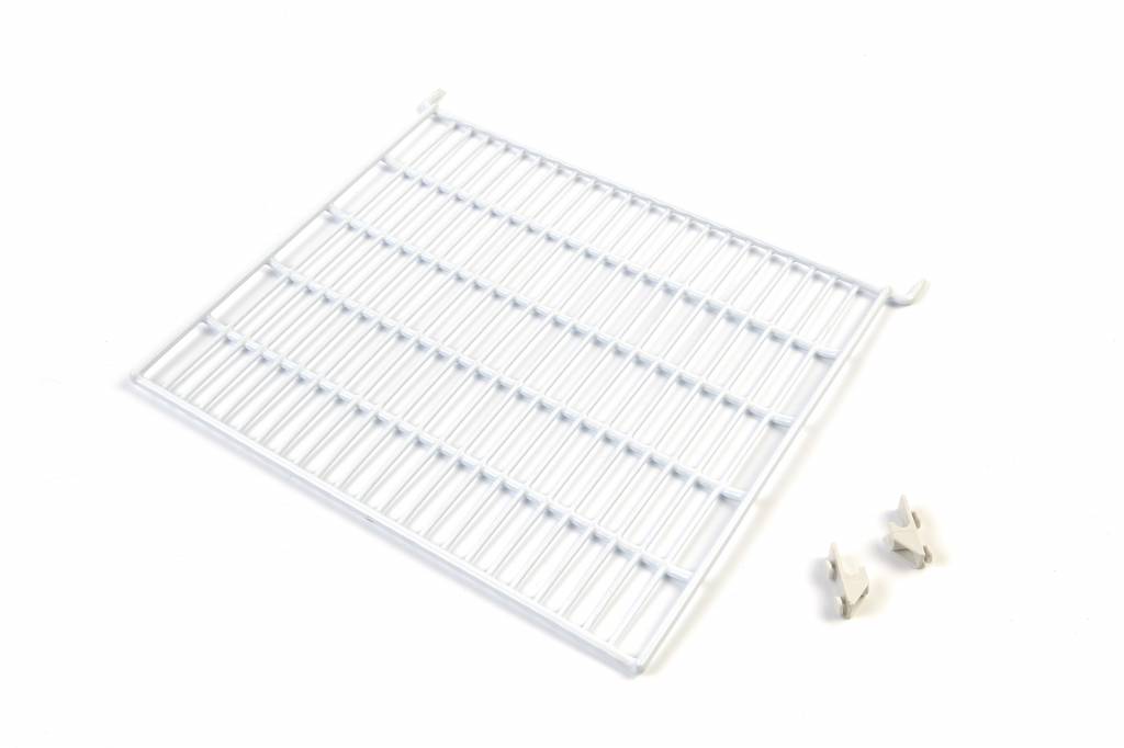 Shelf Showcase Incl. 2 Clips White for Refigrated Display Case 58L / 78L / 98L