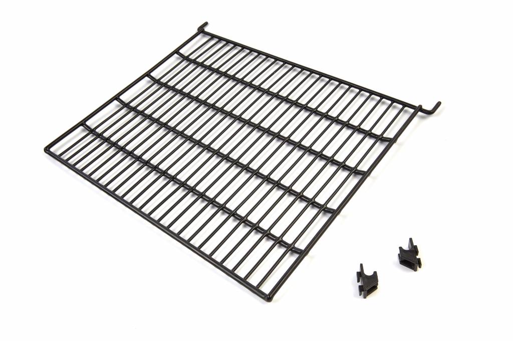 Shelf Showcase Incl. 2 Clips Black for Refrigerated Display Case 58L / 78L / 98L
