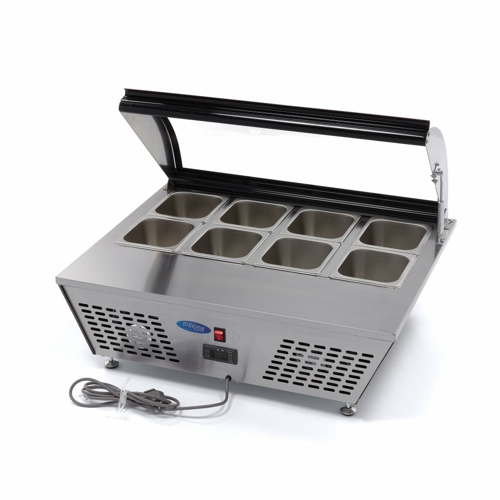 Saladette - 67 L - incl 8 x 1/6 GN - modèle de table