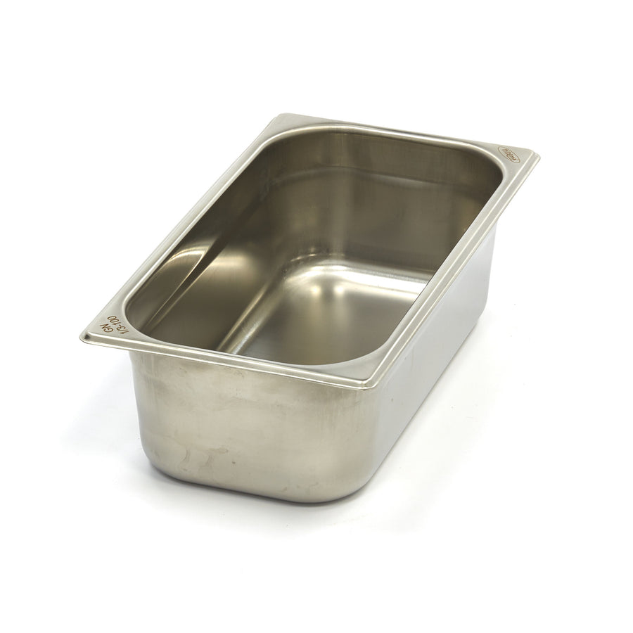 Récipient gastronorm 1/3 GN en acier inoxydable, profondeur 10 cm, de la marque Maxima, pour la cuisine professionnelle