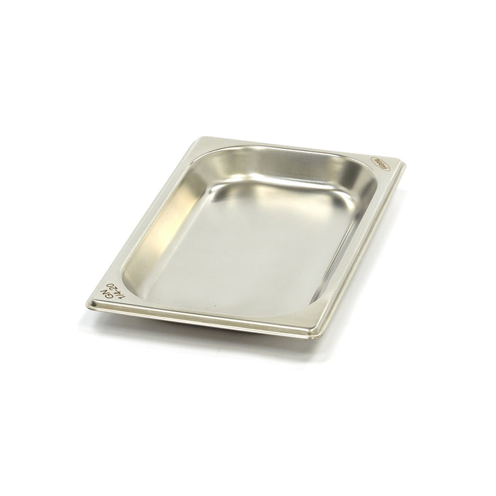 Récipient gastronorm 1/4 GN en acier inoxydable de 2 cm de profondeur, bac gastronorme Maxima pour la cuisine professionnelle