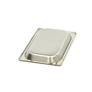 Récipient gastronorm 1/4 GN en acier inoxydable, profondeur 2 cm, pour cuisson et stockage alimentaire, de marque Maxima