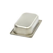 Bac gastronorme 1/4 GN en inox de 6,5 cm de profondeur, conçu par Maxima, pour la cuisine professionnelle.