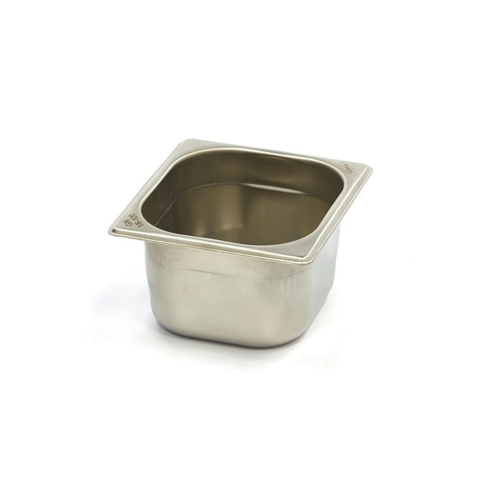 Récipient gastronorm 1/6 GN en acier inoxydable, profondeur 10 cm, bac gastronorme Maxima pour cuisine professionnelle