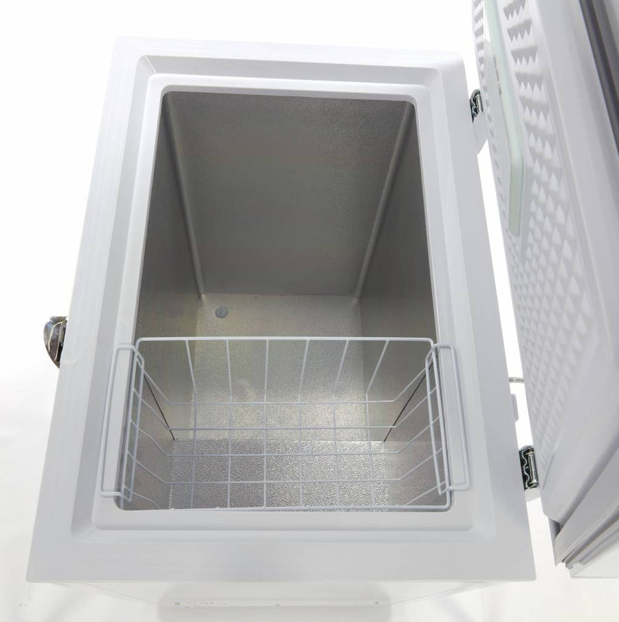 Congélateur coffre - 140 L - 2 roues - compact
