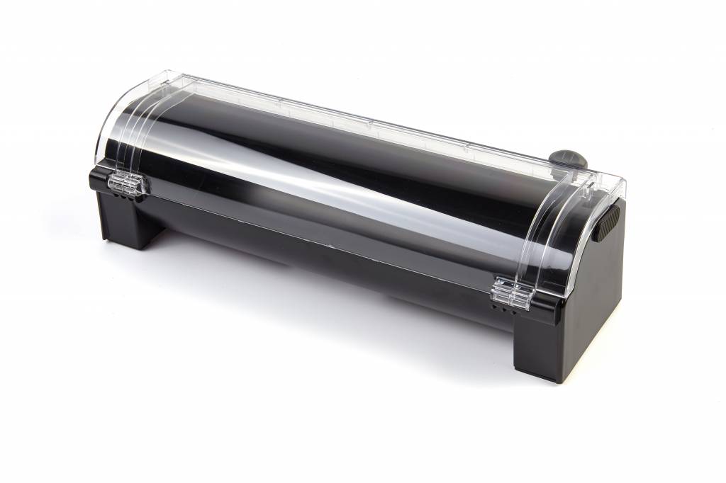 Boîte distributrice de rouleaux pour mise sous vide Maxima, scelleuse sous vide, 310 mm, contenant des rouleaux en plastique.